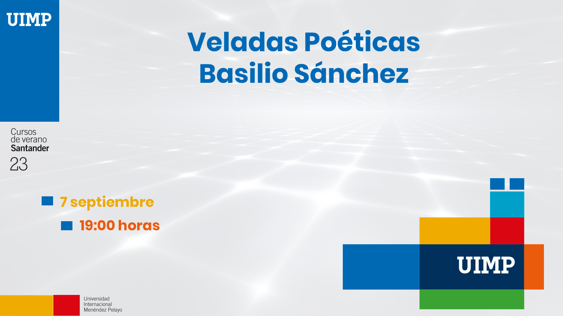 Veladas Poéticas. Basilio Sánchez
