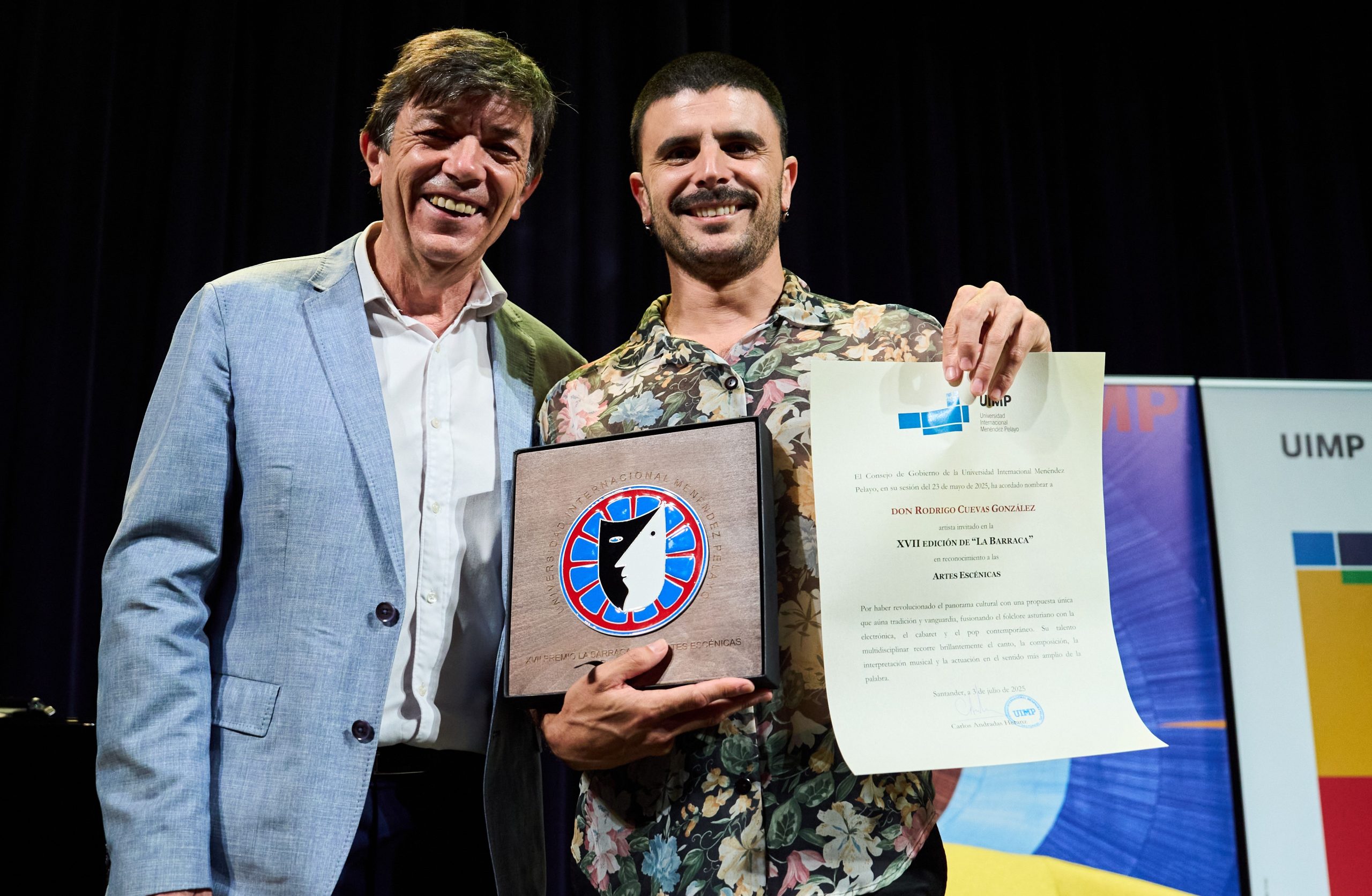 EN Contexto: XVII Edición de “La Barraca” en reconocimiento a las Artes Escénicas a Rodrigo Cuevas
