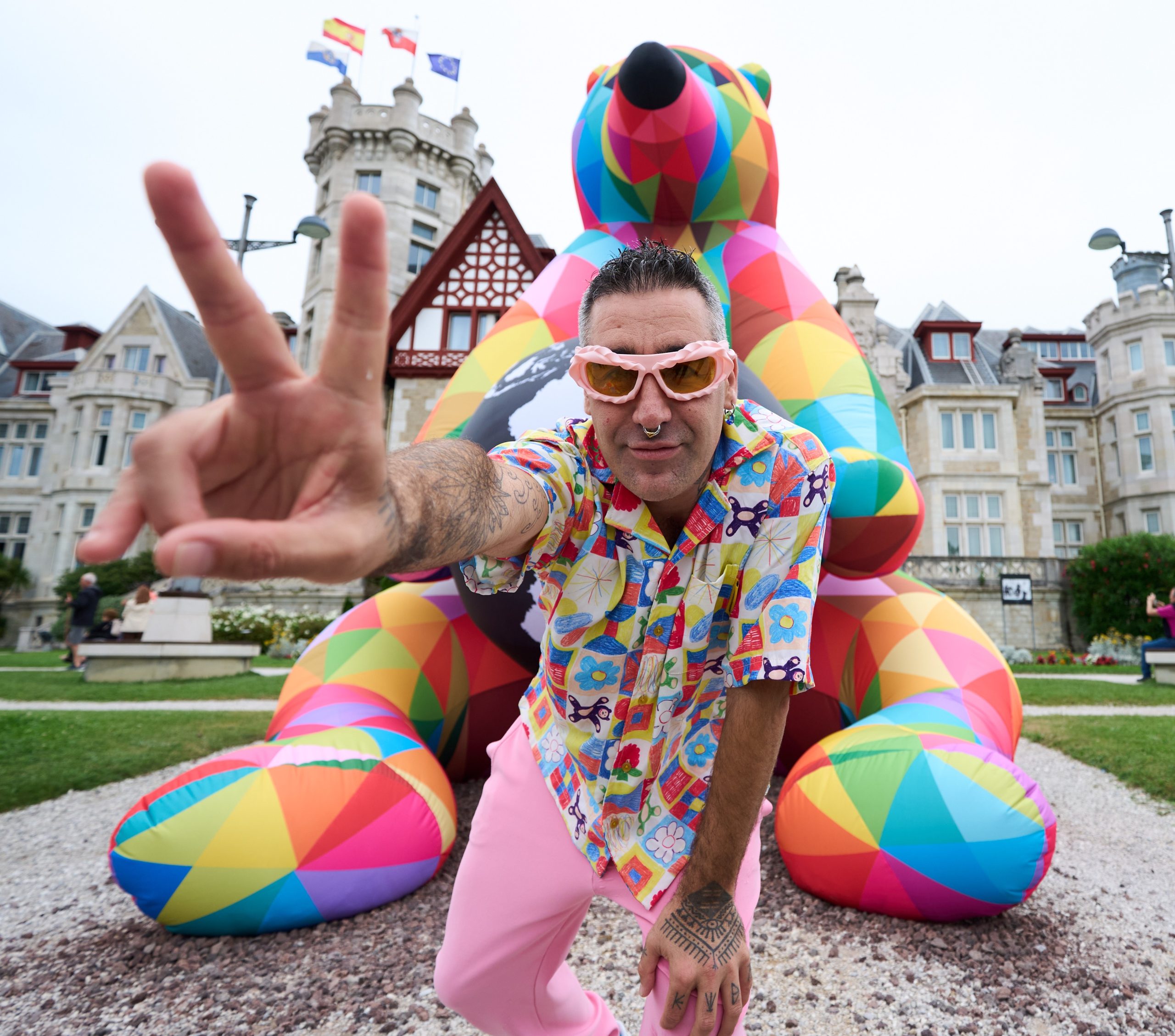Inauguración de la exposición OKUDA